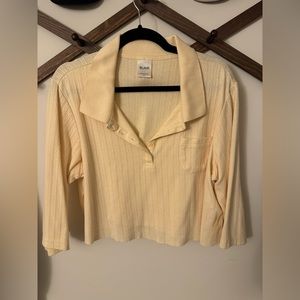 Yellow Crop Top
